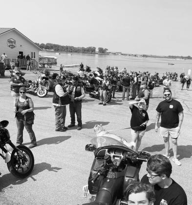 The ride made stops in Golden Lake, Mayville and Reynolds before returning back to Turtle River State Park. Photo submitted by Justice for Katarina.