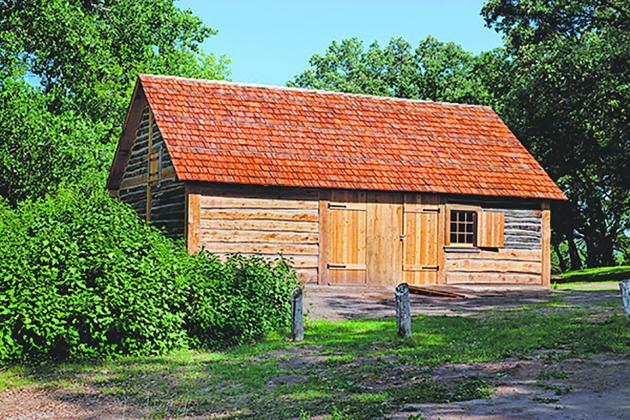 The Kittson cabin, dating to 1852, is one of the oldest surviving buildings in North Dakota.
