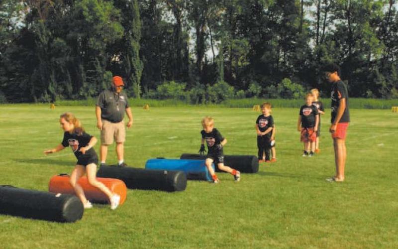 The views from Football Camp