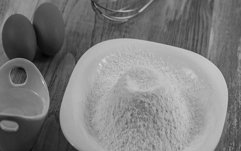 Wash your hands before and after handling raw flour.