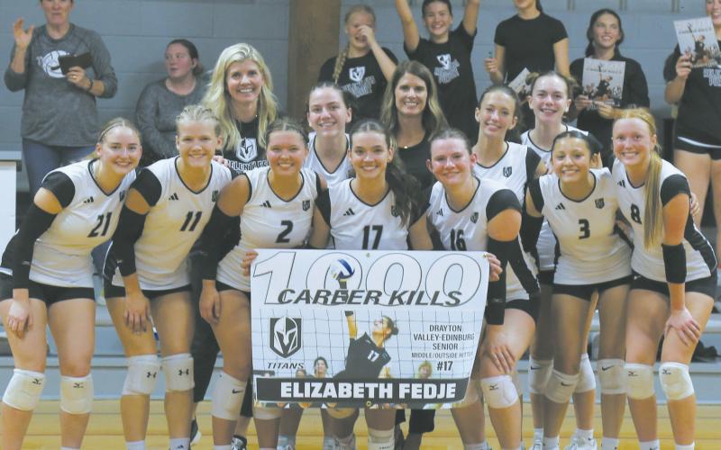 2025-2026 Titans Volleyball team. Submitted photo.
