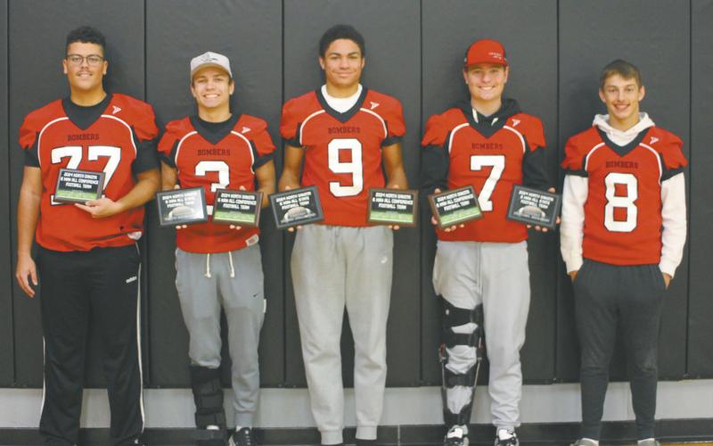 Congratulations to the Drayton Bomber Football players named to the All-Conference and All-State Teams