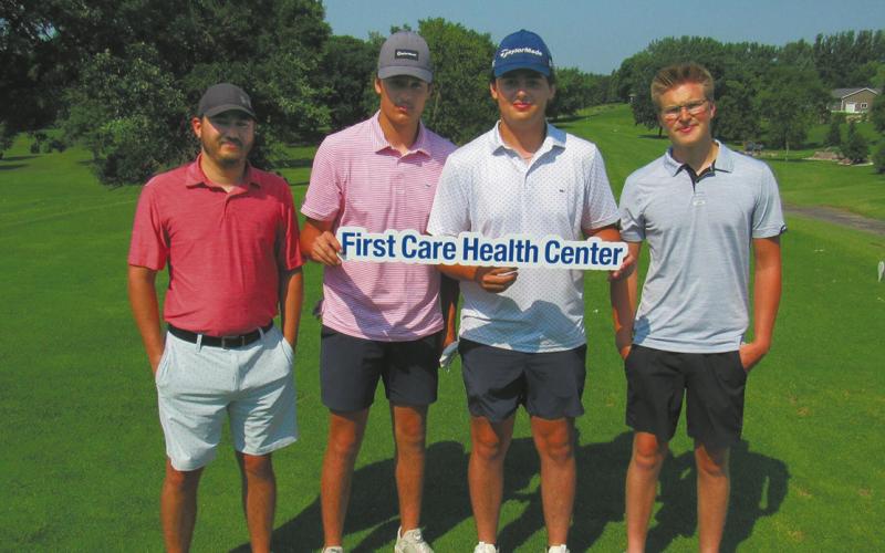 2nd Place – B &amp;amp; D Flooring (L-R): Tyler Seeba, Trevor Moe, Tyler Moe, Parker Close.