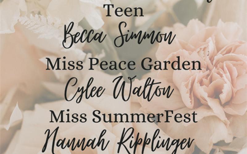 Winners announced from 7th Annual Grafton Scholarship Pageant