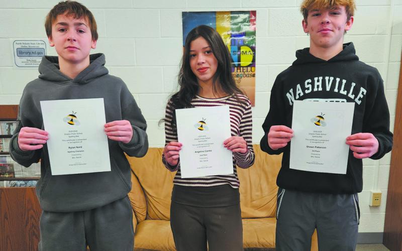 Regional Advancers: Rylan Nord (Champion), Angelina Carmo (2nd Place), Shawn Patterson (3rd Place). Photo by Jamie Rarick