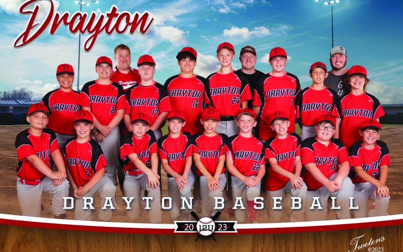 Front row (L-R) Domenic Stellon, Owen Englund, Paxton Kreklau, Asher McFarland, Reed Sobolik, Shawn Patterson, Casey Sehrt, Tucker Shablow, Jasper Halvorson. Second row (L-R) Reggie Pompa, Jaxon Woinarowicz, Connor Corrick, Praise Chairez, Chey Sehrt, Johnathan Osowski, Braden Berg, Rylan Nord. Back row (L-R) Coach Randy Corrick, Coach Chase Boen, Coach Tyler McFarland. Photo by Tweten’s Photography