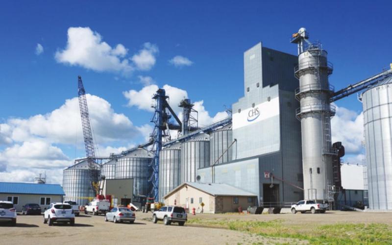 The CHS elevator complex as it appears today.