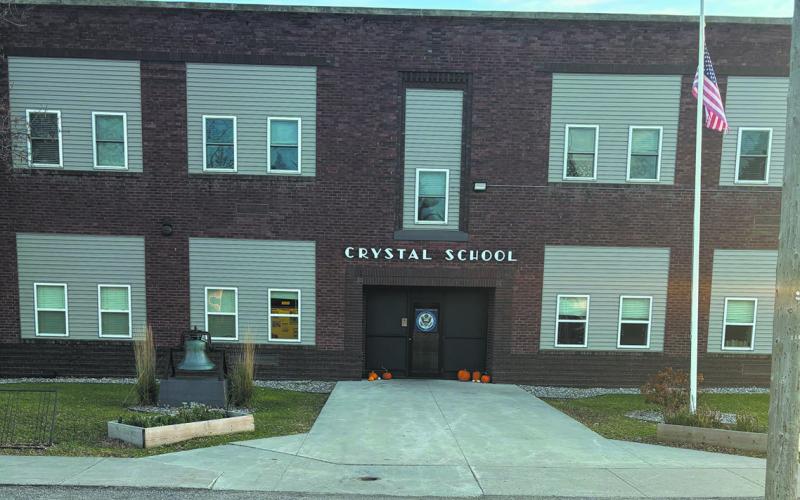 Crystal, ND school is one of three facilities operating in the Valley Edinburg school District 118. Photo by Andrea Johnston
