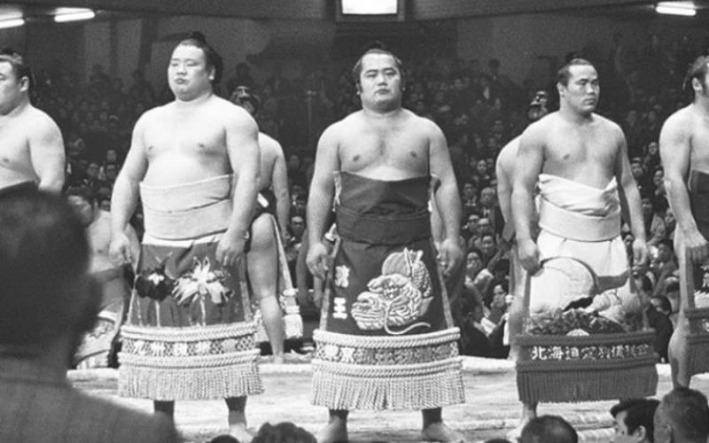 Sumo Prelims in Tokyo, Japan. Photo submitted by Clint Van Camp