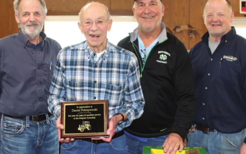 Pictured above, from the left, Randy Emanuelson, Danny Pokrzywinski, Brad Schuster, and Mike Emanuelson. VNV photo by Lyle Van Camp
