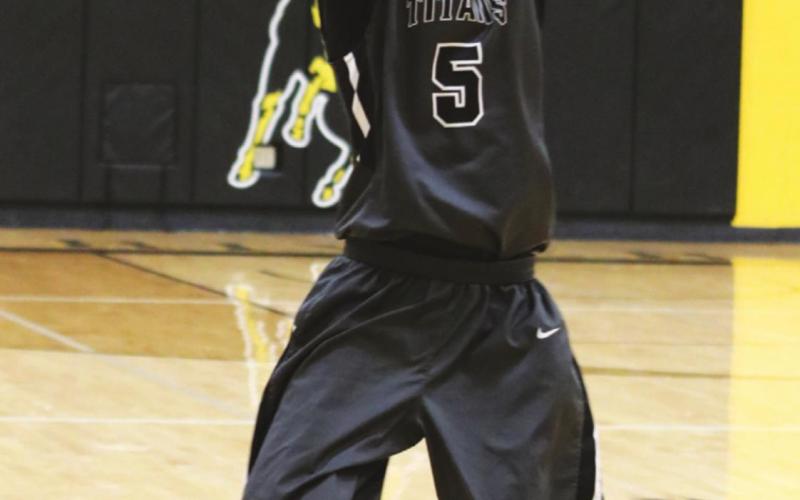 Jayse Gullickson waits for the offense to setup in the game at Park River. VNV photo by Lyle Van Camp