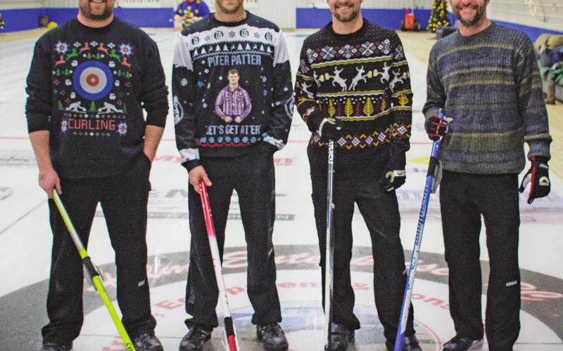 First Event runners-up Tom Grzadzieleski rink, Drayton, ND (L-R): Tom Grzadzieleski, Andy Grzadzieleski, Brandon Patterson, Brooks Stellon.