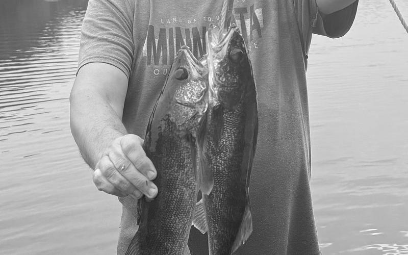A nice set of walleye caught by Mike in Wisconsin.