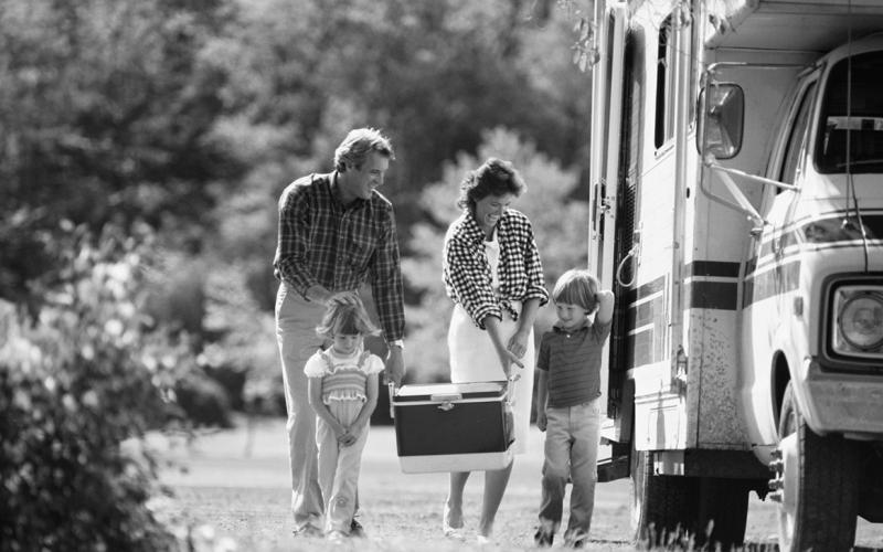When traveling, bring your own healthy snacks in a cooler, and don't forget to pack plenty of water as well.