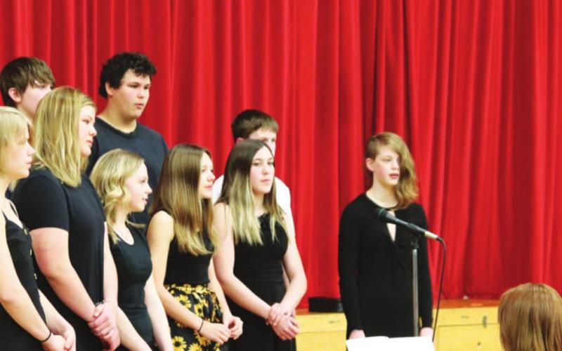 Spring Concert present by Drayton Junior High and Senior High School Music Students