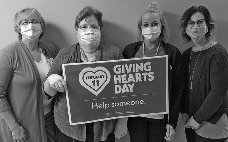 Pictured are some members of the GHD Action Team that helped make this day successful: Kris Nordstrom, Kathy Brooks, Kristen Anderson, and Whitney Austfjord. Not pictured are Toni Brown and Cheryl Neumann. Photo submitted
