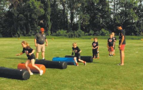 The views from Football Camp