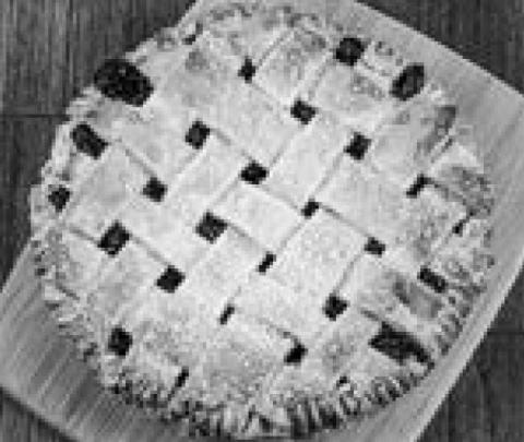 Blueberry pie wins raves every time
