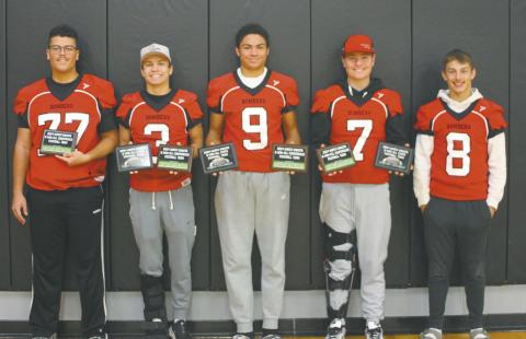 Congratulations to the Drayton Bomber Football players named to the All-Conference and All-State Teams