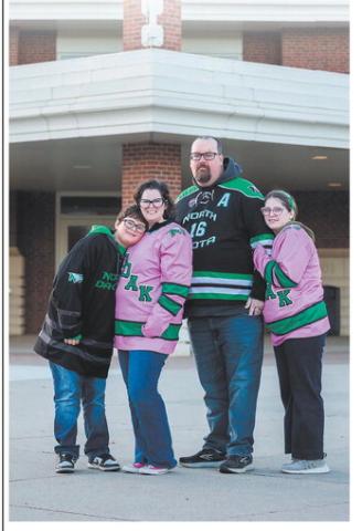 From L-R: Finn, Erin, Jeremy and Avery Pollestad. Submitted photo