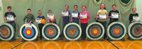 Awards given in no particular order. Sharp Shooters – Ruby H., Levi N., Chloe H. Most Improved – Oscar H., Stella N., Ava M. Sportsmanship – Silas N., Jacob H. Lucky Shots – Jim B., Ruby M.