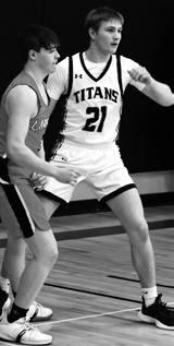 Cayden Quibell on defense against the Polar Bears. Photo by Lyle Van Camp.