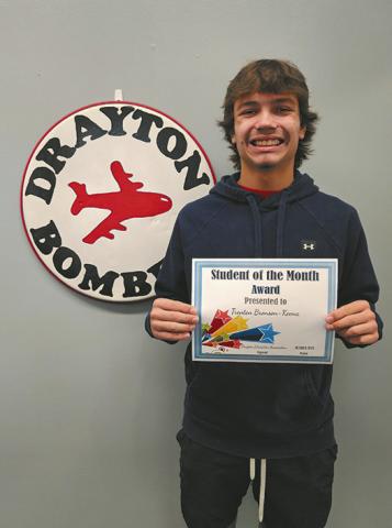 October Students of the Month at Drayton Public School