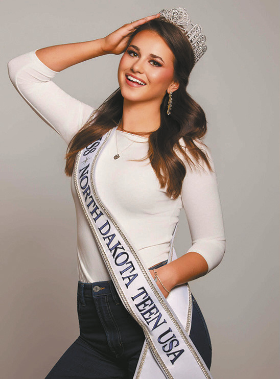 Audrey Emerson, Miss North Dakota's Teen USA. Photo by Brittani Link