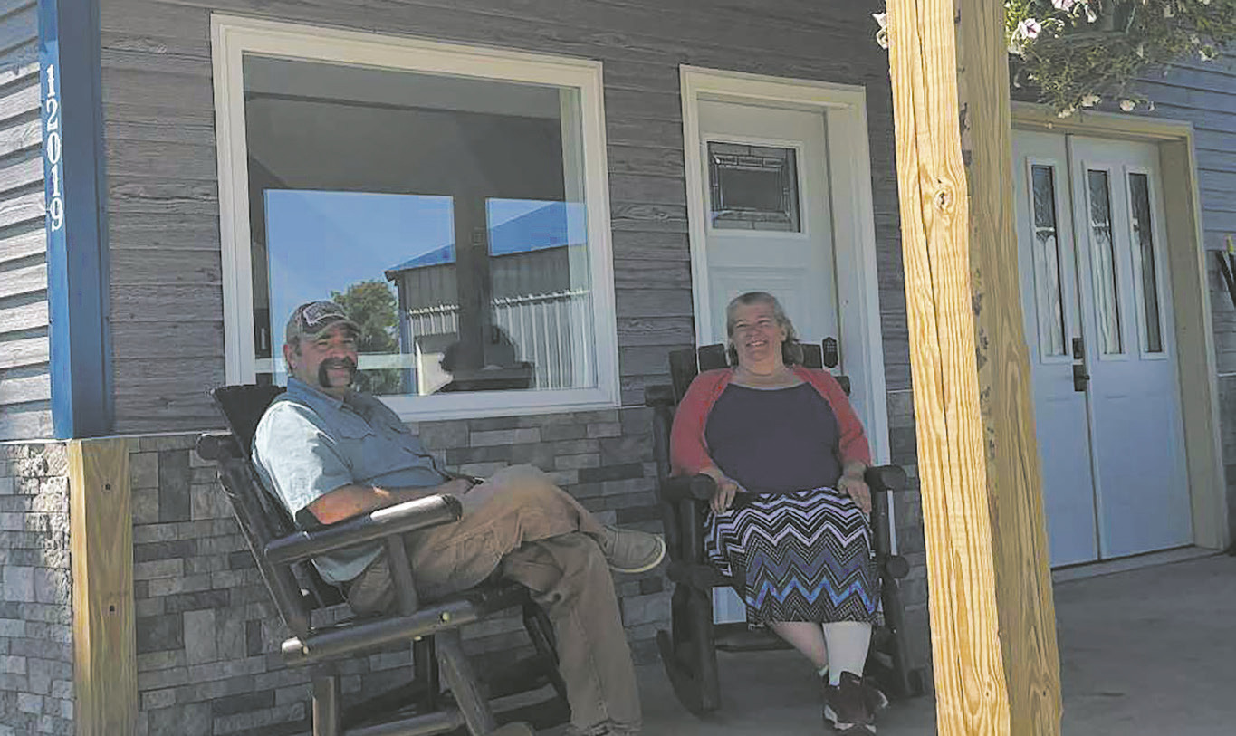 Travis and Autumn Bennett, owners of Smoke Wagon Meats in Walhalla, are pictured outside their business. The former educators opened the shop in 2024, bringing decades of butchering experience to serve customers across the region. Submitted photo.