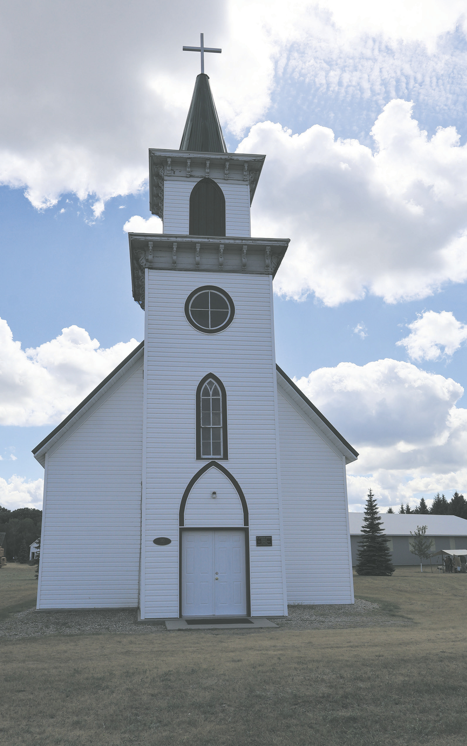 Join The Cathy Erickson Polka Worship Service at 10 a.m. inside historic St. Anthony’s Church on the museum grounds. Photo by Rebecca Davis