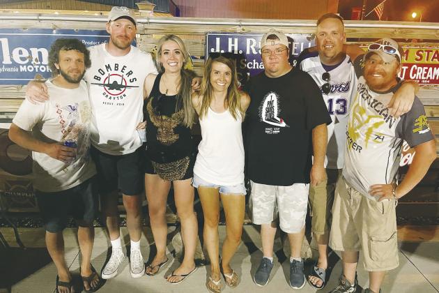 Anthony Patterson, Steve Halcrow, Kayla (Saylor) Sekenski, Jessica (DeGeldere) Woinarowicz, Blake Olson, Trevor Pollestad, and Kyle Watts. Not pictured: David Englund, Brenden Young, Brett Christenson, Paden Fetting, Ashley (Abrahamson) Gruber, Kayla (Sylskar) Ambrose, Brittney (Knutson) Morris Class of 2006 pictured left to right: