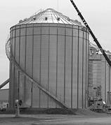 The new expansion will add 240,000 bushels of storage plus a dryer system to increase efficiency. Photo by Cheryl Trupe.