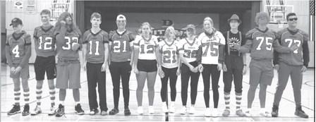 The Junior Class on Bomber Spirit Day. Photo by Lyle Van Camp