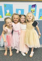 Left to right: Lauren Hillier, Eleanora Patterson, Sophia Woinarowicz, and Charlotte Schumacher. Photo by Jessica Woinarowicz.