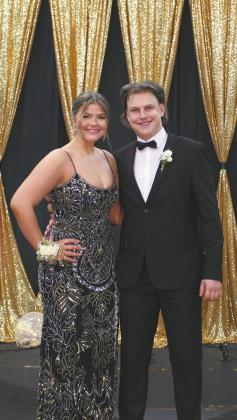 Alyvia Quibell escorted by Grady Pynn