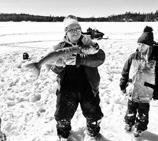 Christine’s nephew, Hawken, is pictured here with his massive trout!