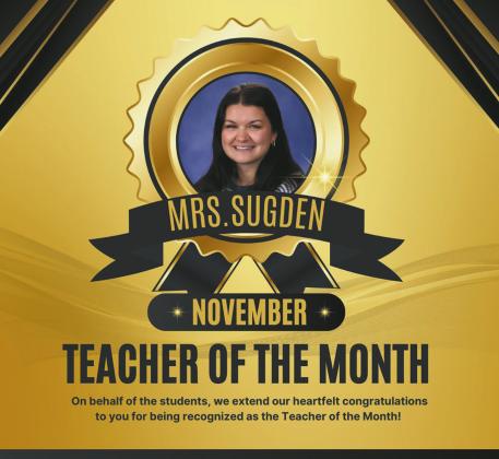 November Teacher of the Month