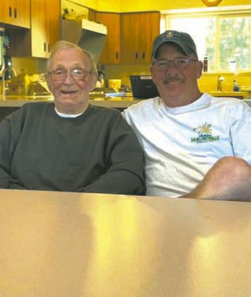 Richard Ososki with his son Dale. Submitted by Michelle Ososki