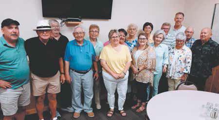 The Drayton Alumni Association Annual Alumni Banquet took place on Friday at Hastings Landing Dining. The class of 1973 was honored. The Banquet also honored the class of 2023. See this week’s Reverse snowbird special Riverfest edition for more on this event. Photo by Duane H.H. Lyon