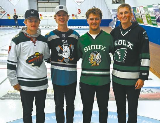 3rd event winners Aiden Fitzgerald, Jackson Askew, Carter Mitchell, Jake Ring
