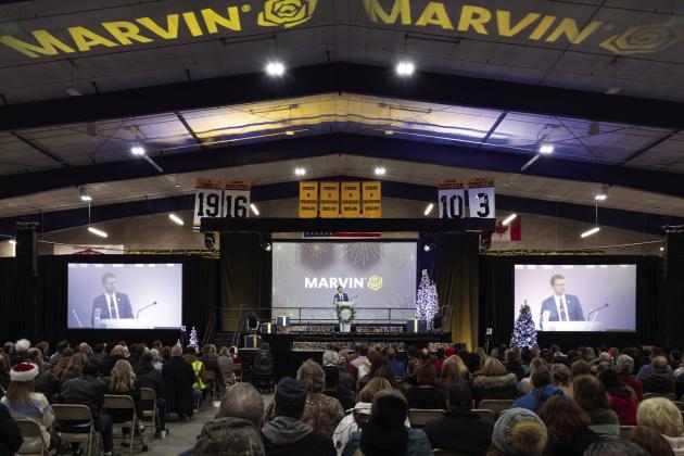 Marvin shares record profi ts with  employees at 2023 Annual Meeting
