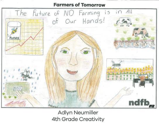 NDFB announces winners of "Farmers of Tomorrow" art contest