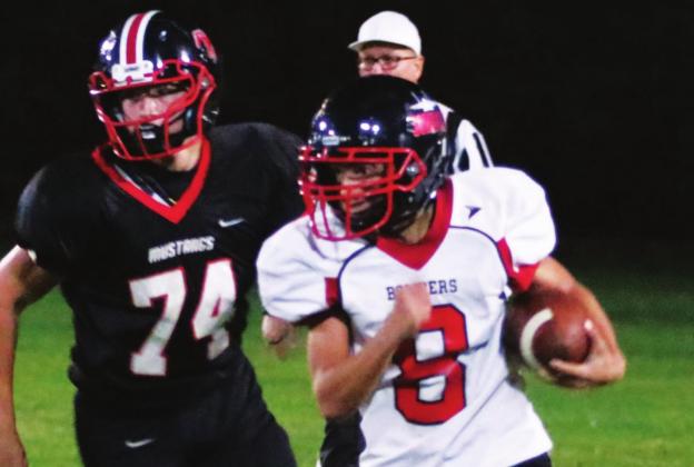Mustangs trample Bombers in last season game last Friday night