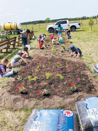 Pembina County Community Orchard benefist from Outdoor Heritage Fund and Renewable Energy Program grant
