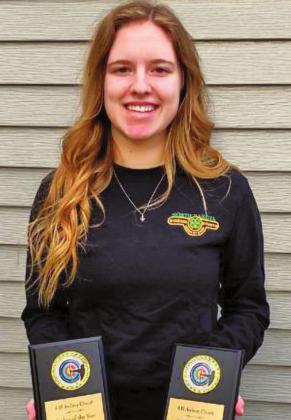 Emily Sharp 2020 North Dakota State Archer of the Year and Senior Freestyle Champion Indoor. Photo submitted