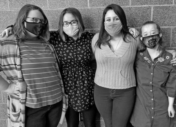 Pictured (from L to R): Emma Barta, Jordie Praska, Jayden Sherrill, Siobhan Kissee Photo by Jamie Rarick