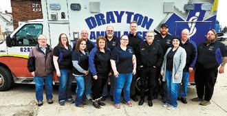 Do you want to be a lifesaver like this group of compassionate individuals? Drayton Ambulance is currently searching for more members to join their crew. Photo by Hilary Nowatzki.