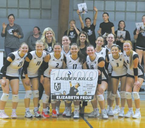 2025-2026 Titans Volleyball team. Submitted photo.