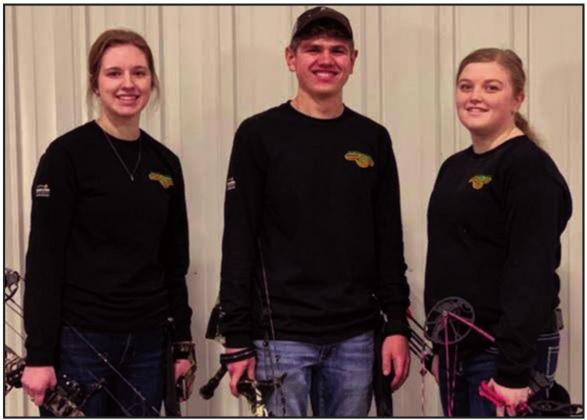 Pembina County 4-H Senior Archer Places First