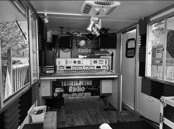 The interior of the trailer, our on-air teams will be having fun pushing all those buttons.